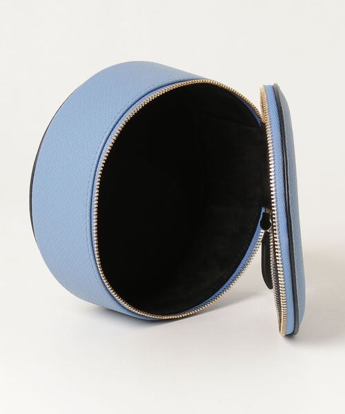 「Smythson」 ポーチ - ブルー レディース_画像4