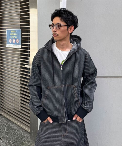 CIAOPANIC（チャオパニック） ブルゾン アウター 「cian denim/シアン