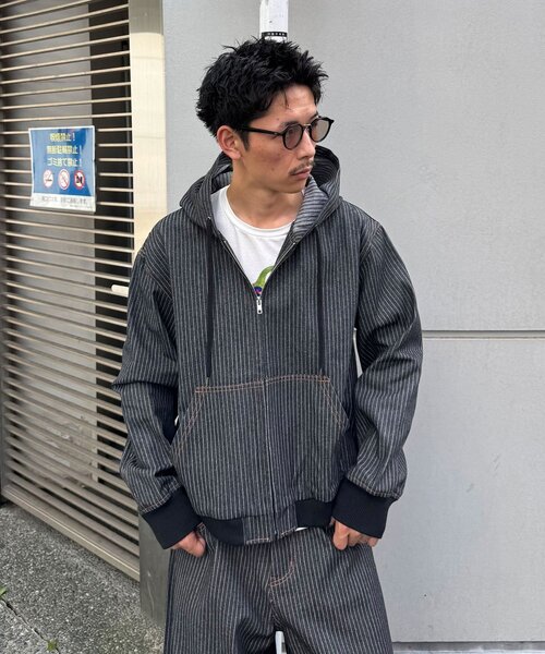 CIAOPANIC（チャオパニック） ブルゾン アウター 「cian denim/シアン