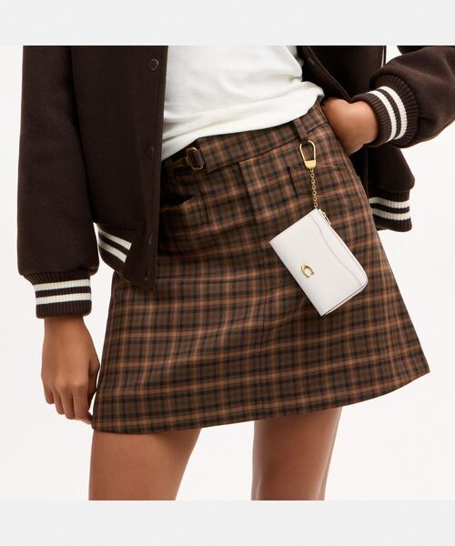 COACH（コーチ） カードケース エッセンシャル キー ジップ カード