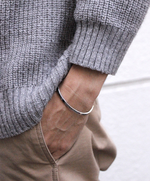 YArKA バングル 「YArKA / ヤーカ」stainless plane bangle1 
