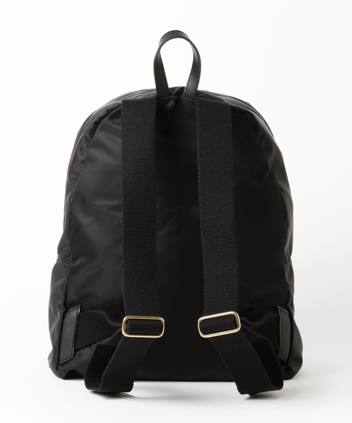 Felisi フェリージ リュック デイパック ナイロン レザー ブラック 超希少✨ Felisiレザー ナイロン リュック バックパック ブラック 通勤