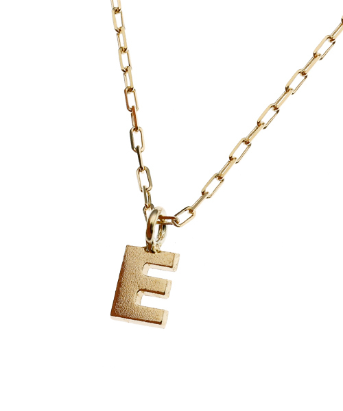 Jewel closet by L&Co. ネックレス K10 イニシャル ネックレス