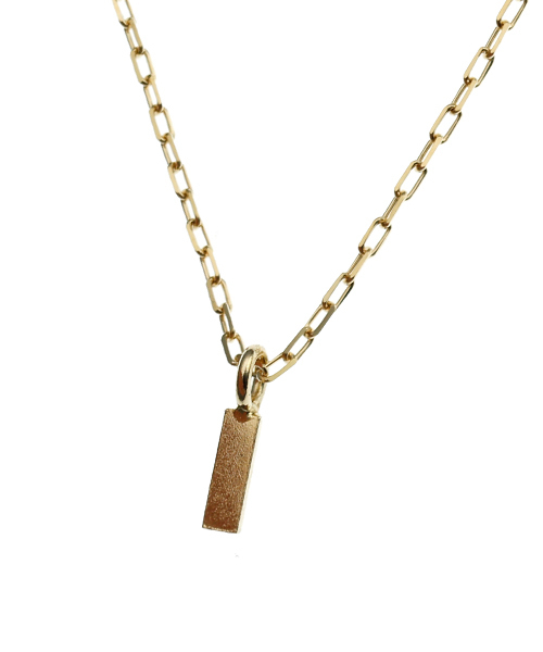 Jewel closet by L&Co. ネックレス K10 イニシャル ネックレス