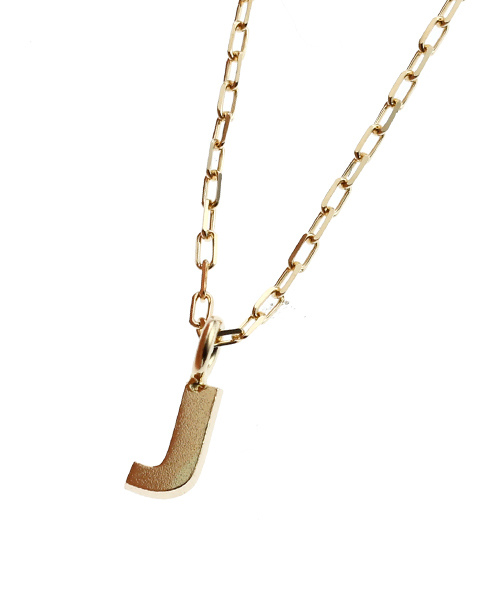 Jewel closet by L&Co. ネックレス K10 イニシャル ネックレス