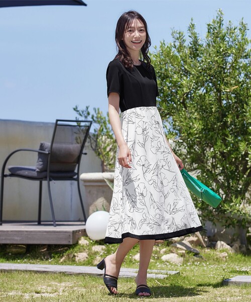 Tiaclasse ワンピース 「大きいサイズ」「小倉優子さん着用