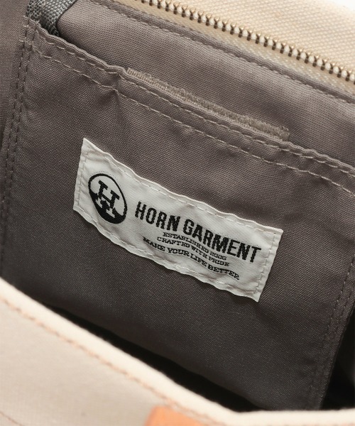 【美品】ホーンガーメント　キャンバストートバッグ　CAL Tote Bag HORN GARMENT トートバッグ CAL Mini Tote Bag メンズ