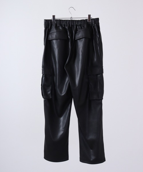 ililil イルイルイル 2wayヴィンテージ加工合成皮革カーゴパンツ ililil（イルイルイル） カーゴパンツ 「ililil/イルイルイル」「2way