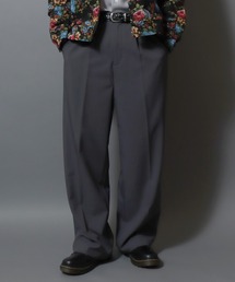 ANPAS（アンパス） スラックス Tuck Wide Straight Pants/センター