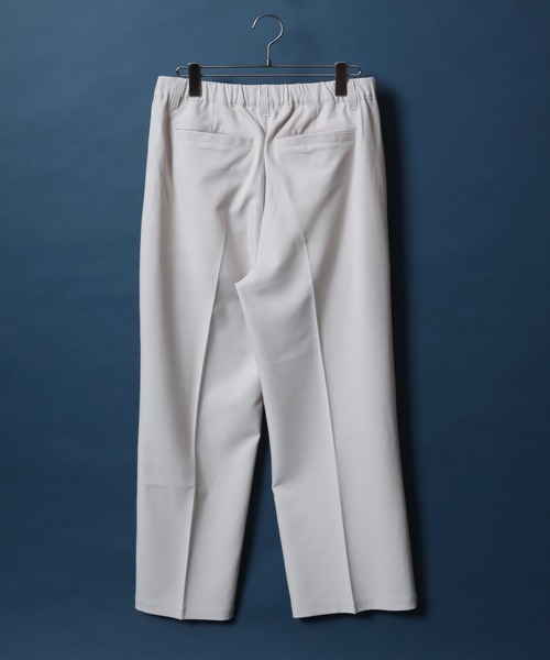 ANPAS（アンパス） スラックス Tuck Wide Straight Pants/センター