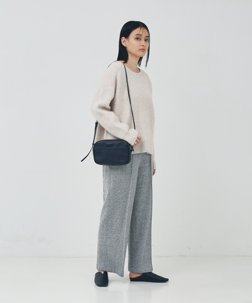 collex ニット セーター ラクーン混 フォルムニットプルオーバー