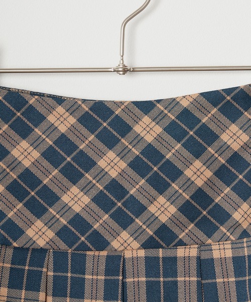 Chick スカート CHECK SKIRT / チェック柄スカートパンツ スカパン Chick スカート CHECK SKIRT / チェック柄スカートパンツ スカパン