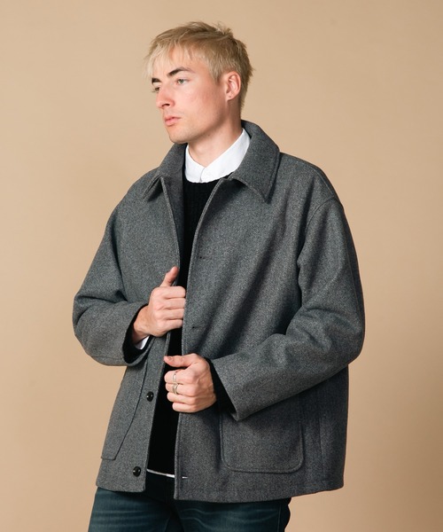 Blue Standard（ブルースタンダード） カバーオール TRメルトン ウール