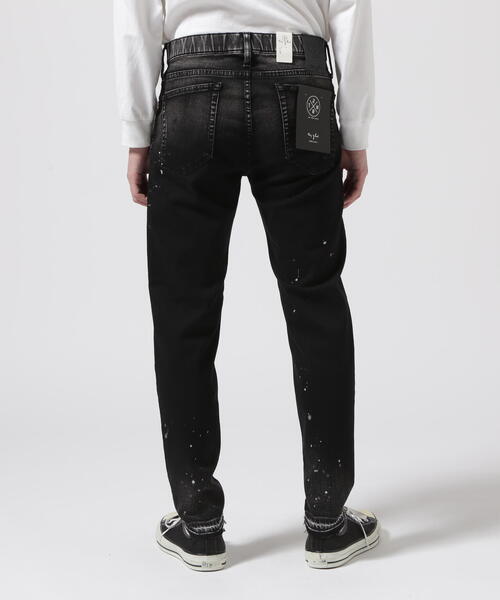 【SURT】BLACKDENIM ダメージ ウォッシュド 加工 (サイズ：XS) SURT】BLACKDENIM ダメージ ウォッシュド 加工 (サイズ：XS)