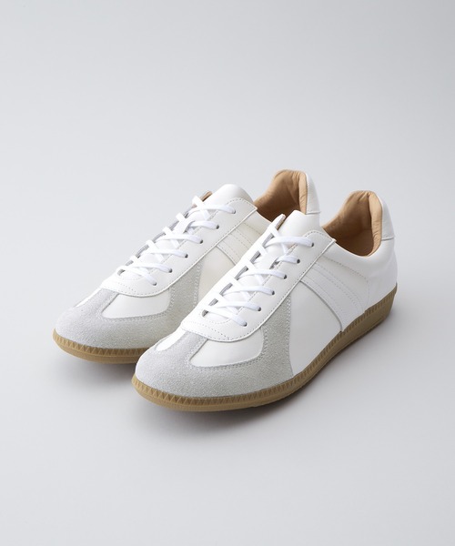 GERMAN TRAINER（ジャーマントレーナー） スニーカー ALL LEATHER