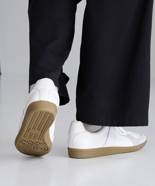 GERMAN TRAINER（ジャーマントレーナー） スニーカー ALL LEATHER