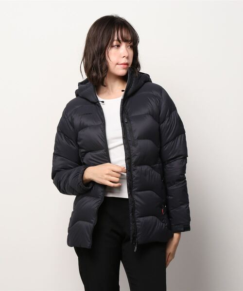 MAMMUT」 ダウンジャケット MEDIUM ブラック レディース : 81909036  