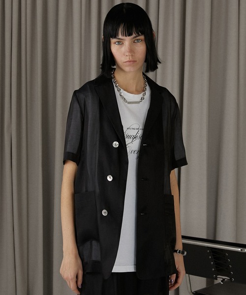 PRANK PROJECT Overtunic Easy Jacket ブラック セール】オーバーチュニックイージージャケット / Over Tunic