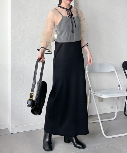 週末セール✨美品✨MEYAME半袖 カットソーワンピース ブラック EPIMI E'PIMMY（エピミエピミー） ワンピース 半袖 「マルチウェイ
