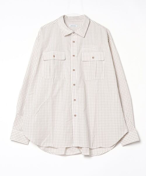 BROKEN BASE（ブロークンベース） シャツ ダブルポケットチェック