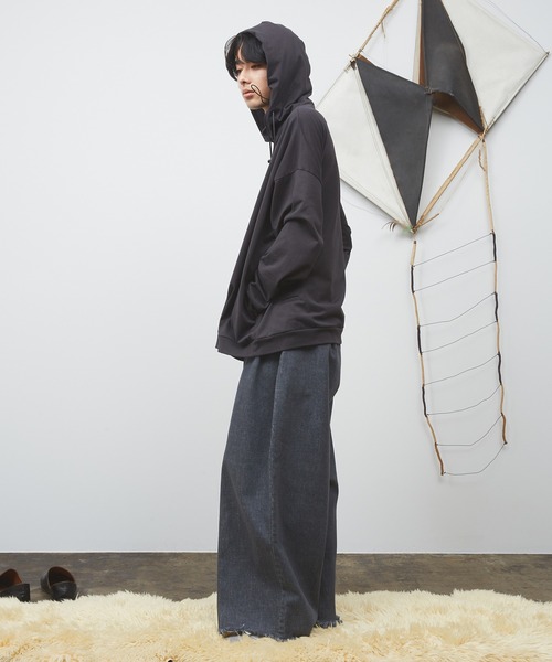 Dulcamara（ドゥルカマラ） パーカー レイヤードフーディー メンズ