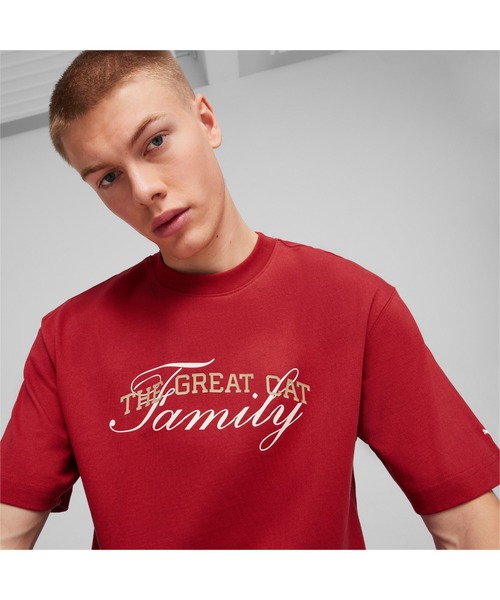 PUMA プーマ バスケットボール カルチャー メディア デイ 長袖 Tシャツ PUMA tシャツ プーマ メンズ バスケットボール カルチャー