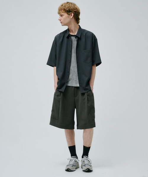 PUBLIC TOKYO シャツ コンフォートリラックスハーフスリーブ
