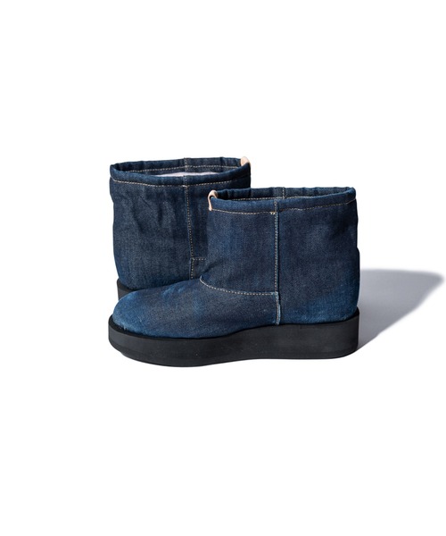 glamb（グラム） ブーツ Denim Boa Boots / デニムボアブーツ メンズ