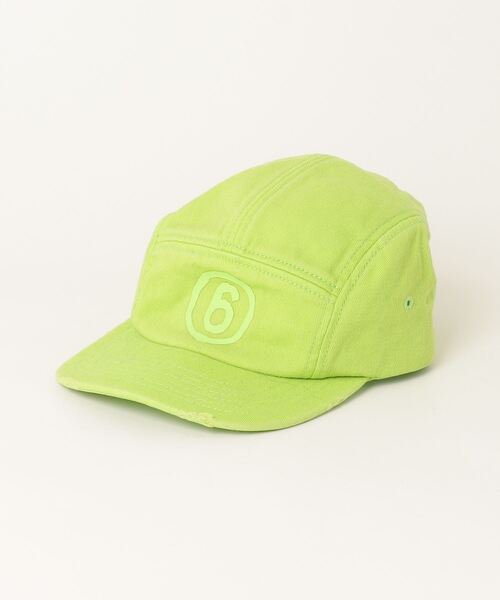 帽子 MM6 Maison Margiela Kids MM6 Maison Margiela Kids Numbers Embroidered Cap | Neutrals