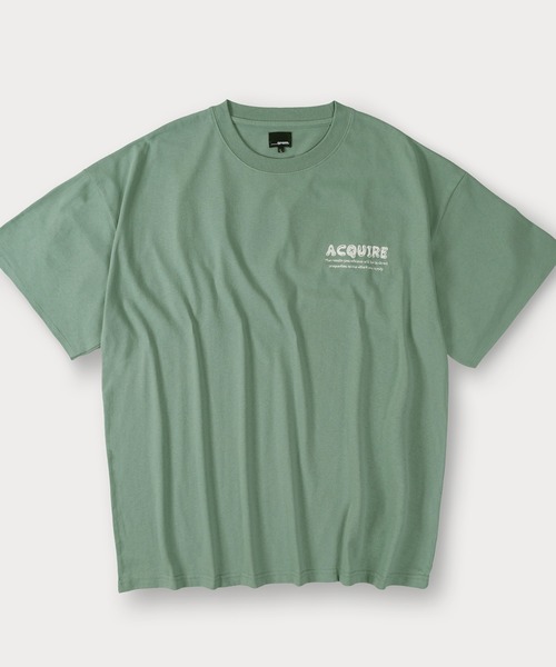 tシャツ バックプリント ビッグアーチロゴ 発泡プリント 半袖T