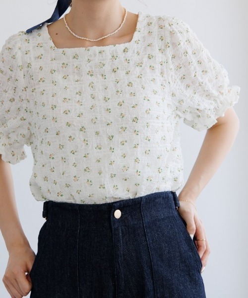 flower tシャツ バブルブルームトップ レディース : ZOZOTOWN Yahoo!店