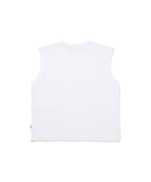 リーバイス Levis 【 Boxy Tank White + Slub Women 】 ファッション レディースファッション トップス タンクトップ レデ Levi's タンクトップ ノースリーブ Levi's/リーバイス BOXY