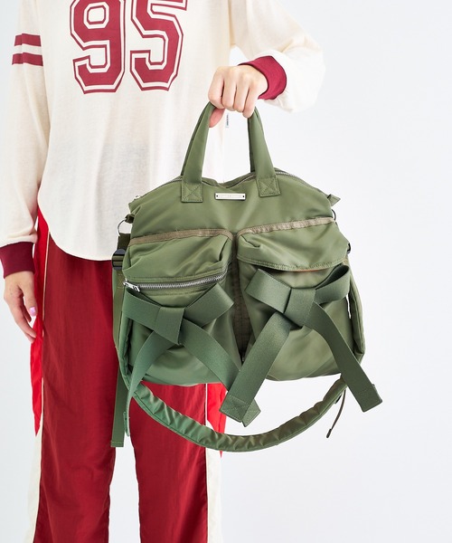 ショルダーバッグ バッグ ダブルリボン 2wayショルダーバッグ