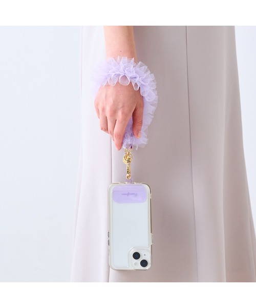 Francfranc（フランフラン） スマホハンドストラップ チュール