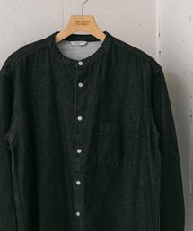 シャツ デニムバンドカラーシャツ メンズ｜ZOZOTOWN Yahoo!店