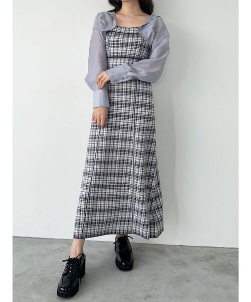 MERCURYDUO（マーキュリーデュオ） ワンピース シャツドッキング