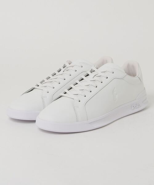 POLO RALPH LAUREN HERITAGE COURT II レザー スニーカー Amazon.com | POLO RALPH LAUREN Men Heritage Court II Leather