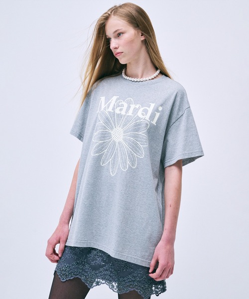 Mardi Mercredi tシャツ UNISEX TSHIRT FLOWERMARDI レディース