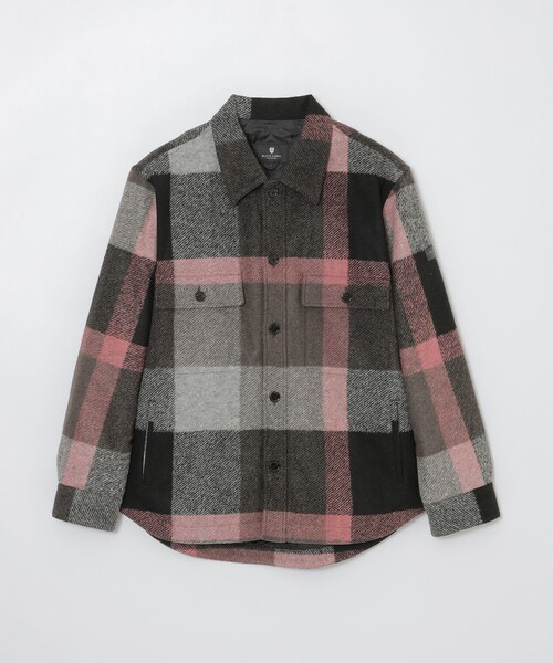 BLACK LABEL CRESTBRIDGE シャツ スライバーチェックパデッドCPO