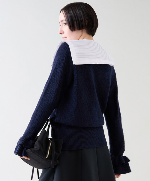 martinique（マルティニーク） カーディガン ウールブークレー