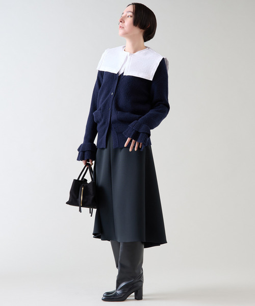 martinique（マルティニーク） カーディガン ウールブークレー