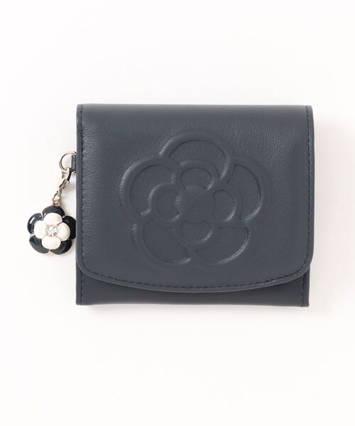 CLATHAS 財布 ワッフル ソフトスムースカメリア BOX折り財布
