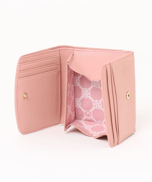 CLATHAS 財布 ワッフル ソフトスムースカメリア BOX折り財布