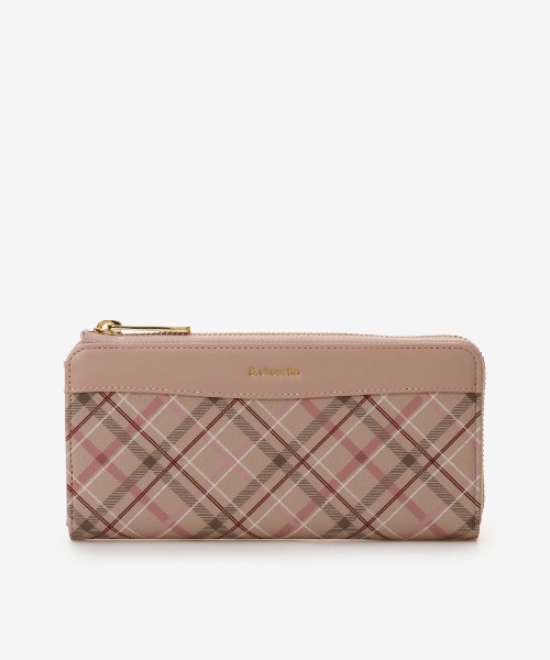 数量は多い  chouette & 財布 Yahoo ZOZOTOWN : レディース チェック柄長財布 小物