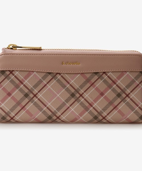 & chouette 財布 チェック柄長財布 レディース : ZOZOTOWN Yahoo