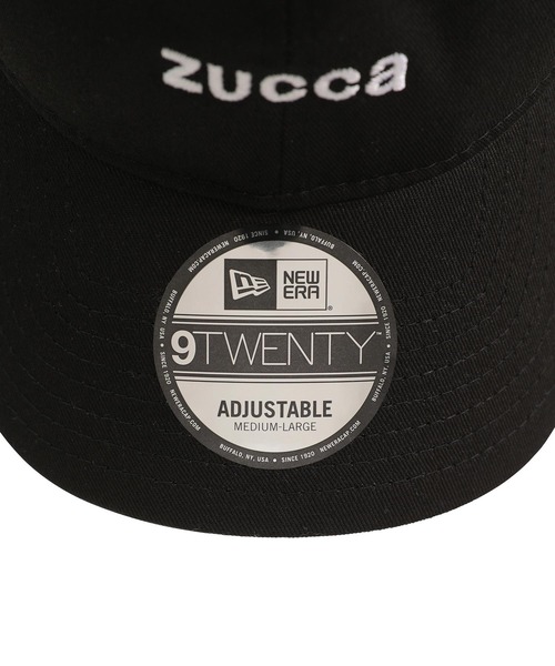 キャップ 帽子　NEW ERA　ZUCCa　キャップ レディース　黒　ブラック ZUCCa キャップ 帽子 NEW ERA × ZUCCa/キャップ レディース