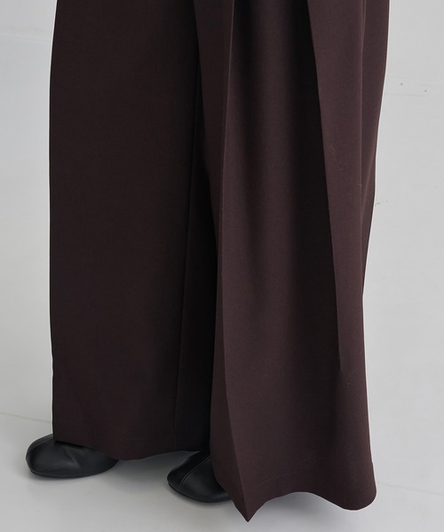 STUDIOUS パンツ 「STUDIOUS/ステュディオス」2way Tucked