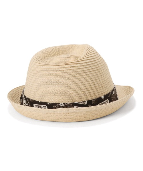 NEW ERA 中折れハット 新品未使用 NEW ERA 帽子 ハット ニューエラ トリルビーハット 中折れ 天然