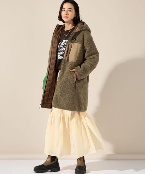 「TAION」 ジップアップブルゾン M ブラック レディース_画像3