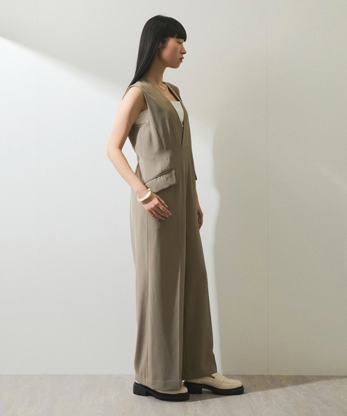 ADAM ET ROPE' FEMME アダムエロペ ロンパース オールインワン ADAM ET ROPÉ FEMME(アダム エ ロペ ファム) / 【WEB限定】V